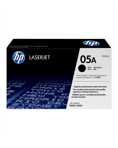 HP Tóner CE505A Negro