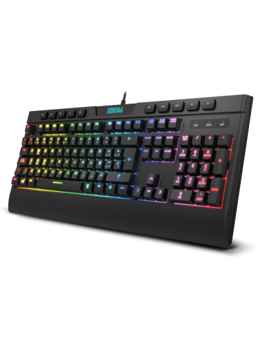 Krom Pack RGB Teclado Membrana y Raton Kalyos SP