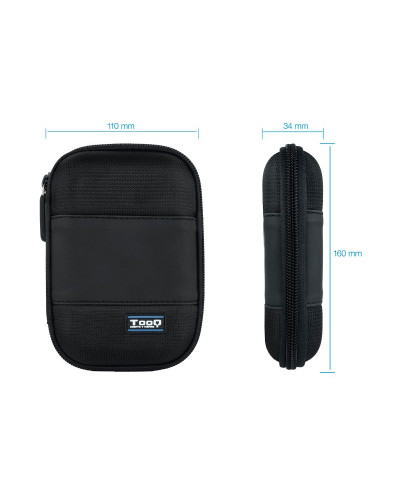 Tooq Funda resistente disco duro de 2,5" Negro