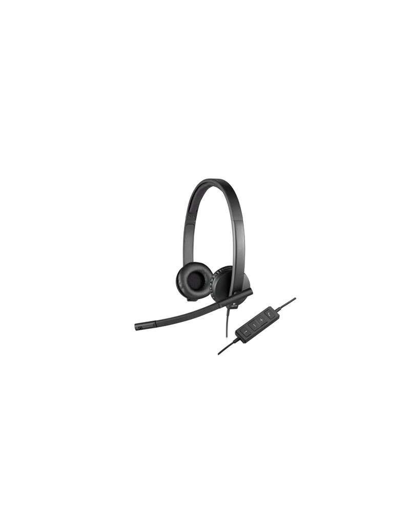 Logitech Auricular STEREO H570e USB