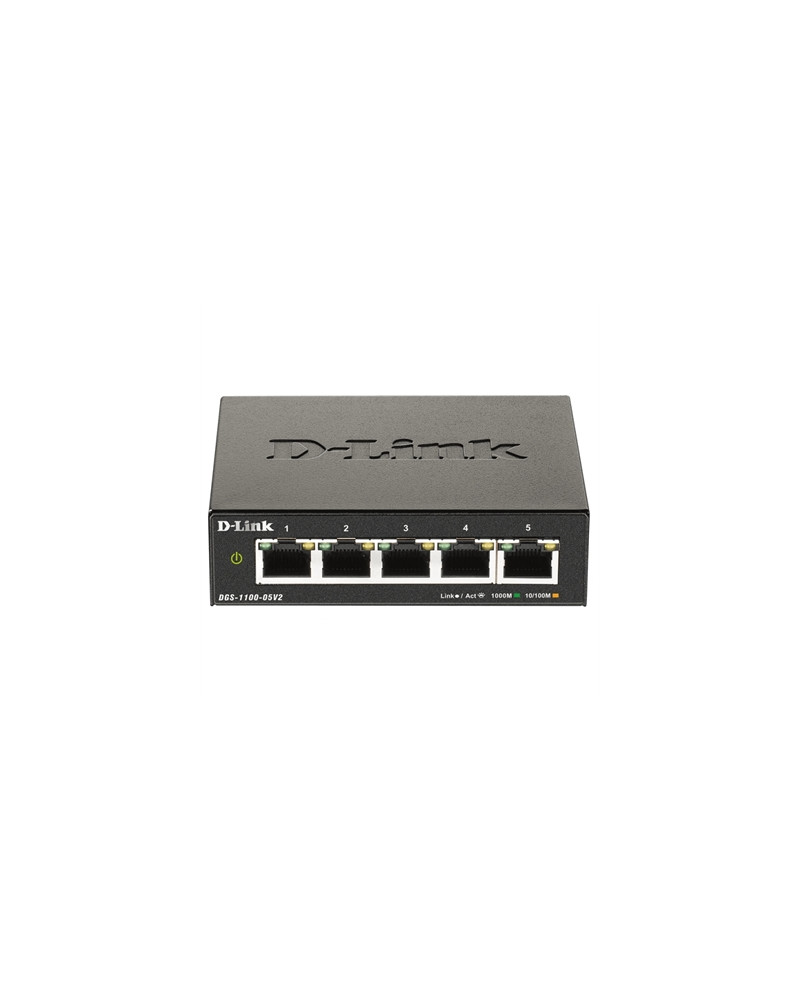 D-Link DGS-1100-05V2 Switch 5xGigabit EasySmart
