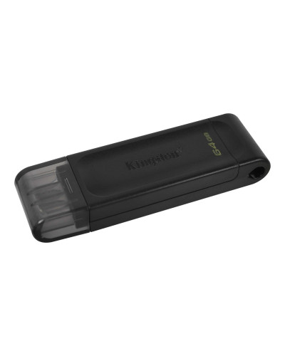 Kingston DataTraveler DT70 64GB USB C 3.2  Negro