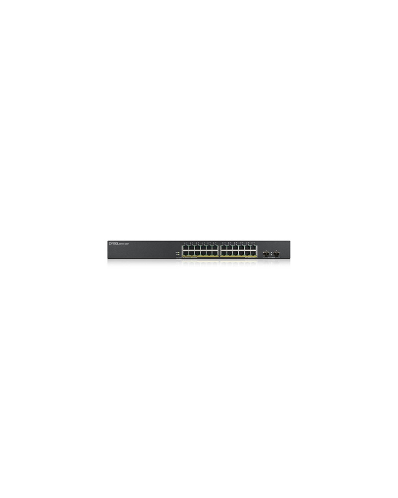 ZyXEL GS1900-24HPv2 Switch L2 24xGbE PoE Rackmount