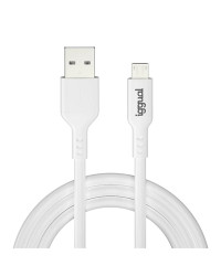 iggual cable USB-A/micro-USB 100 cm blanco
