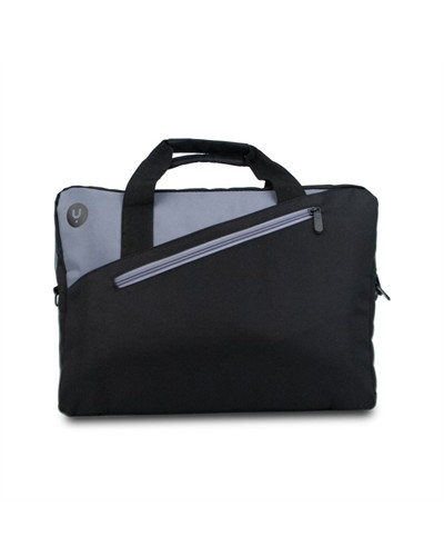 Monray Maletin GINGER BLACK 14" Bols.Exteriores