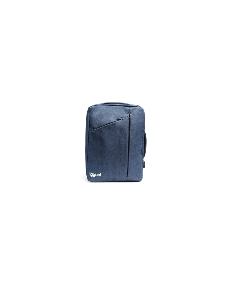 iggual Mochila portátil 15.6" Adaptative Work Azul