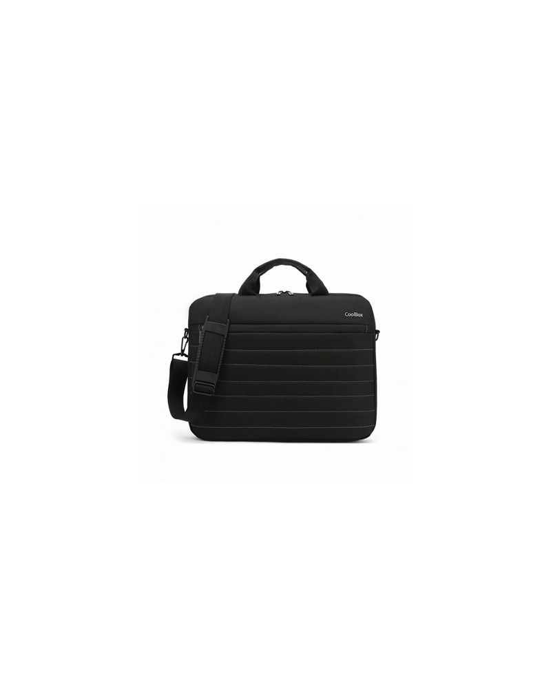 Coolbox Maletin Portatil  14" Negro-Impermeable