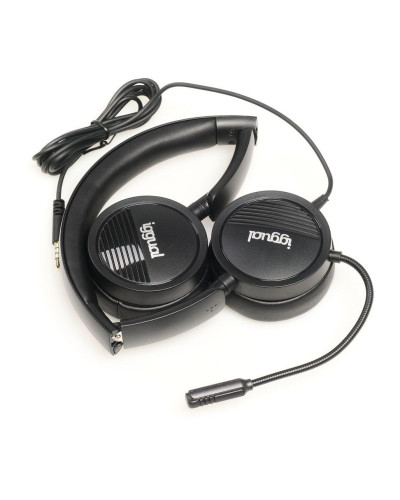 iggual Auriculares con micro Dual Tech USB/3,5 mm