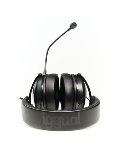 iggual Auriculares con micro Pro Music 3,5 mm