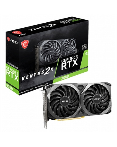 MSI VGA NVIDIA RTX 3060 VENTUS 2X 12G OC