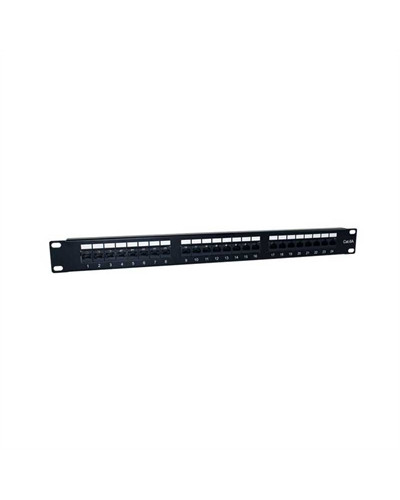 2LAN Patch Panel 19" CAT6A 24 Puertos UTP