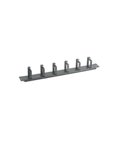 2LAN Panel Pasacables de Anillas 19" 1U Metal