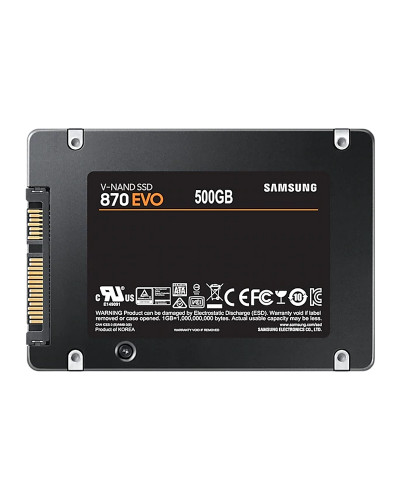 Samsung 870 Evo SSD 500GB 2.5" SATA3