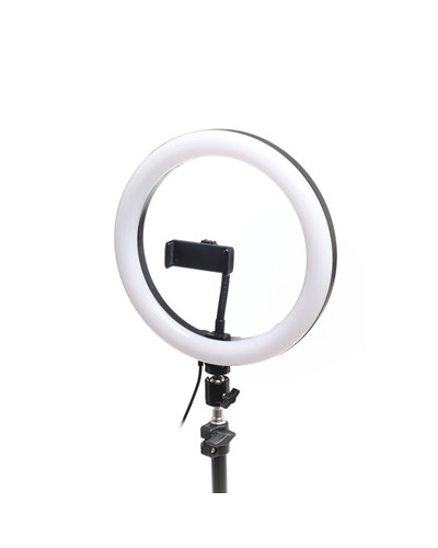 iggual Kit Aro luz LED 10" + Trípode 200 cm