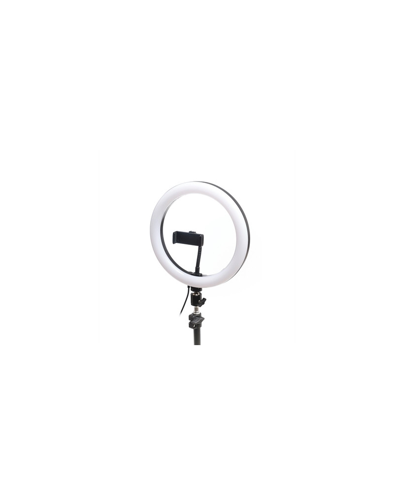 iggual Kit Aro luz LED 10" + Trípode 200 cm