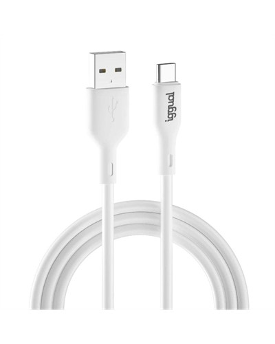 iggual Cable USB-A/USB-C 100 cm blanco Q3.0 3A