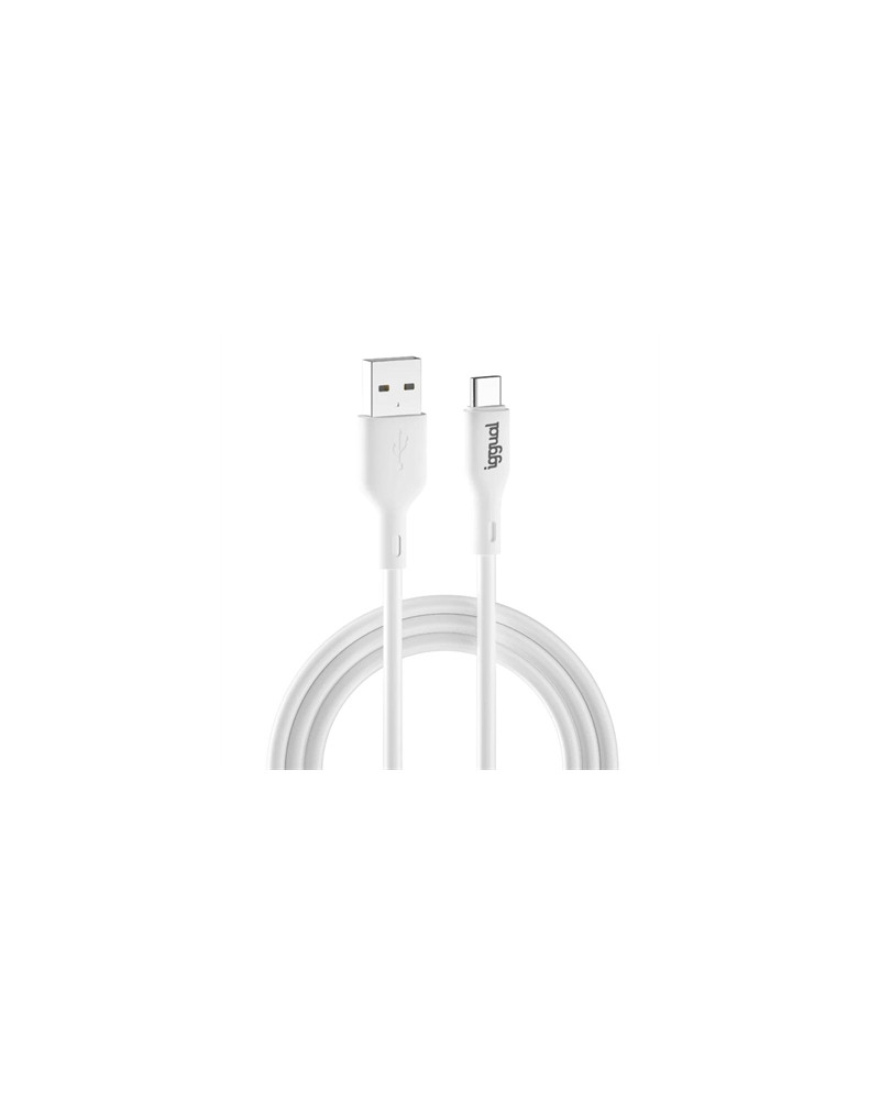 iggual Cable USB-A/USB-C 100 cm blanco Q3.0 3A