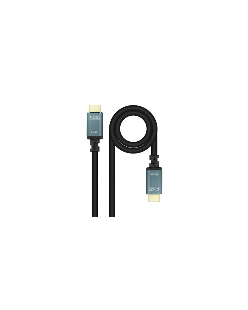 Nanocable Cable HDMI 2.1 IRIS 8K M/M, 2 metros