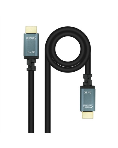 Nanocable Cable HDMI 2.1 IRIS 8K M/M, 3 metros