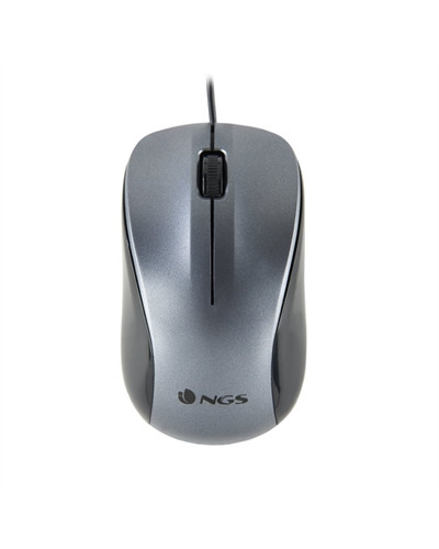 NGS Ratón Óptico WIRED GRAY