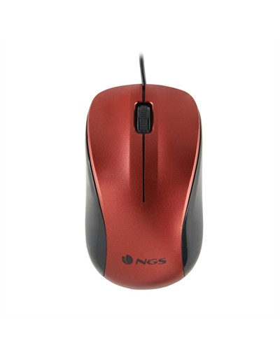 NGS Ratón Óptico WIRED RED