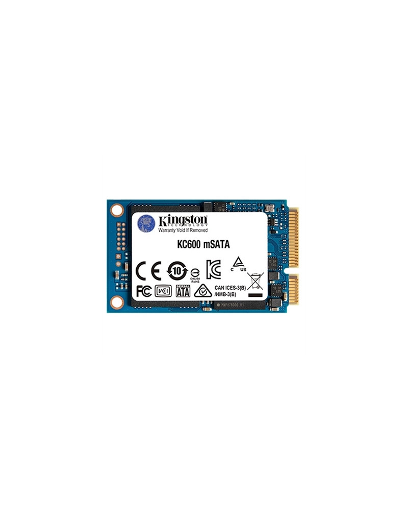 Kingston SKC600MS/512G SSD 512GB TLC 3D mSATA