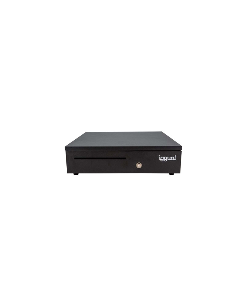 iggual Cajón Portamonedas IRON-35 42cm 5+6 negro