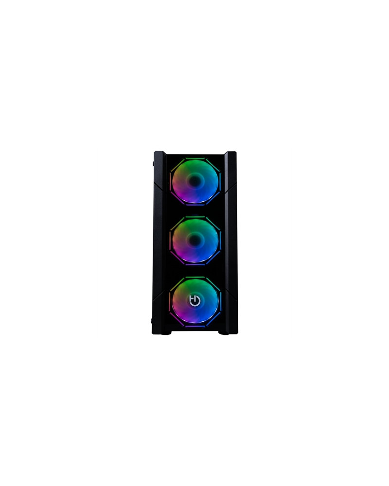 Hiditec Semitorre V30 PRO ARGB CRISTAL TEMPLADO