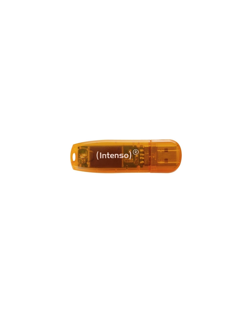 Intenso 3502490 Lápiz USB 2.0 Rainbow 64GB Naranja