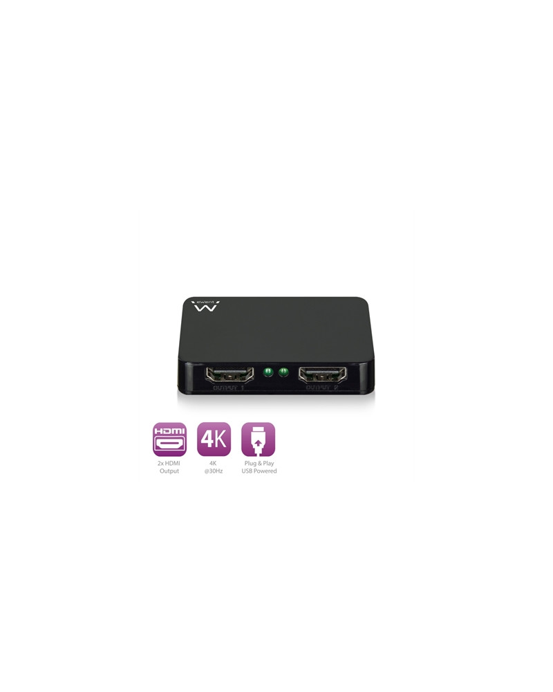 Ewent Divisor 4K HDMI 1x2 High Speed