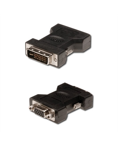 Ewent Adaptador  DVI-I 24+5 macho A VGA-F