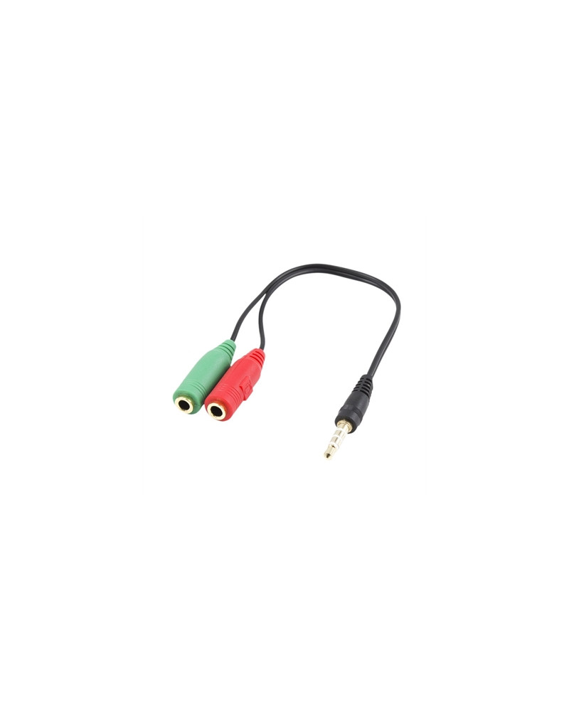Ewent Cable Audio Jack 3,5/M-2 Jack 3,5/H -0,15mt