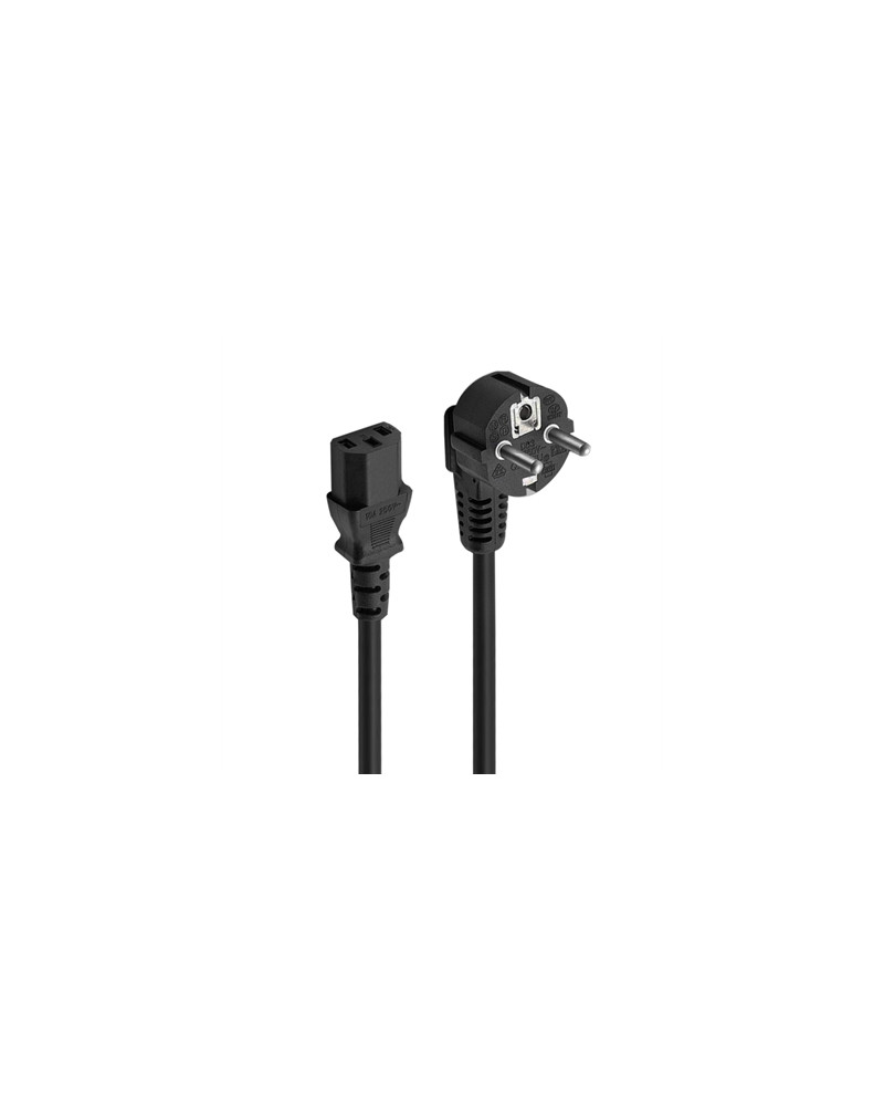 Ewent Cable alimentación 1,8m IEC320 to C13