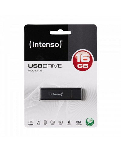 Intenso 3521471 Lápiz USB 2.0 Alu 16GB Antracita