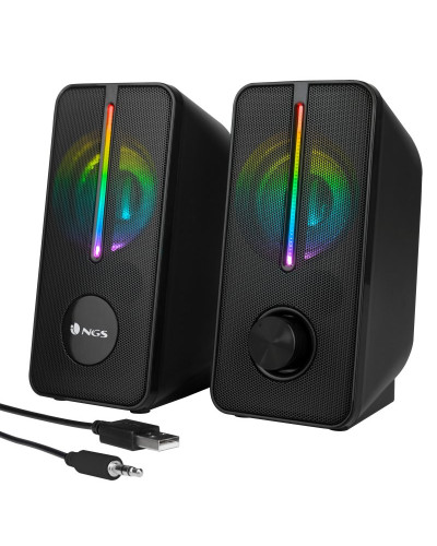 NGS Altavoces GAMING RGB 12W USB GSX-150