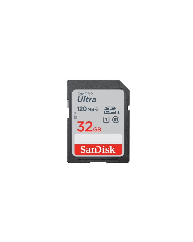 SanDisk Ultra 32GB SDHC Memory Card 120MB/s