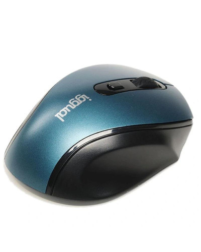 iggual Ratón inalámbrico ERGONOMIC-M-1600DPI azul