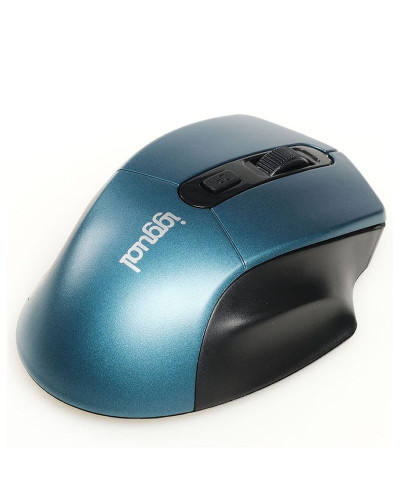 iggual Ratón inalámbrico ERGONOMIC-L-1600DPI azul