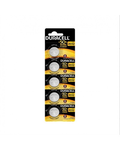 Duracell Pila Boton Litio CR2032 3V BLISTER*5