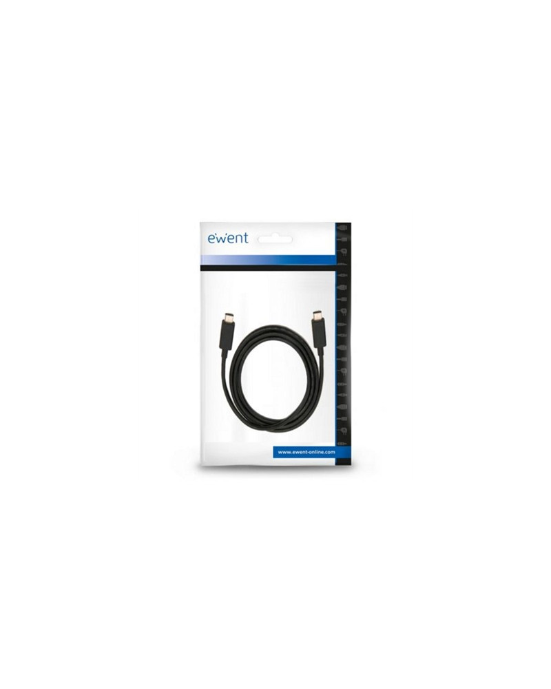 Ewent Cable USB-C CARGA RÁPIDA 100W 20Gbps 4K 1m