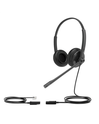 YEALINK YHS34 Dual Auriculares biaurales cable RJ