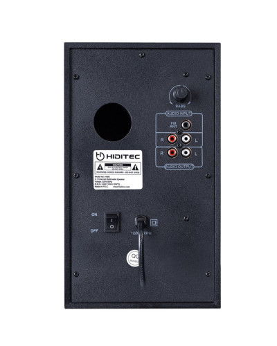 Hiditec Altavoz 2.1 H400 DARK EDITION