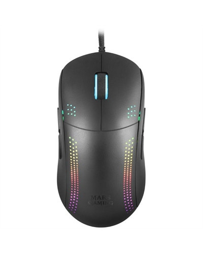 Mars Gaming Ratón MMPRO ULTRALIGHT RGB BLACK