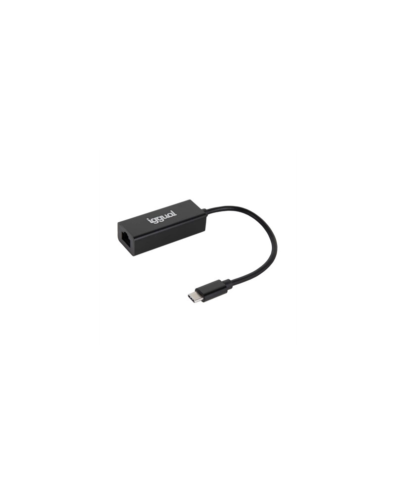 iggual Adaptador tipo C a RJ45 Gigabit 1000Mbps