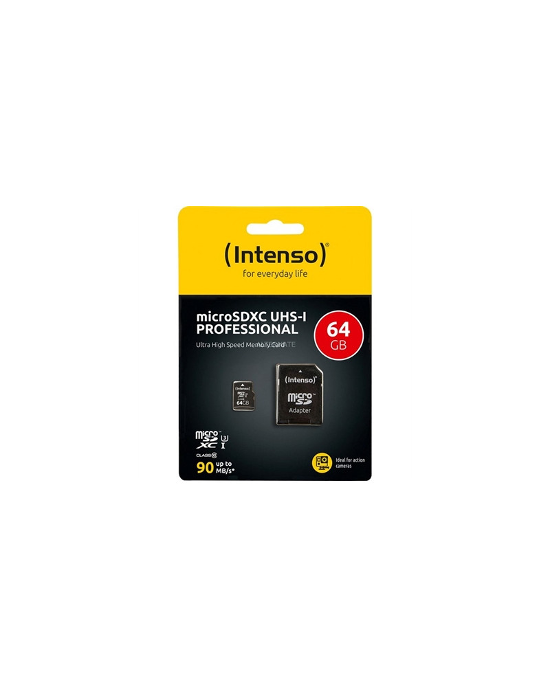 Intenso 3433490 Micro SD UHS-I profesiona 64GB