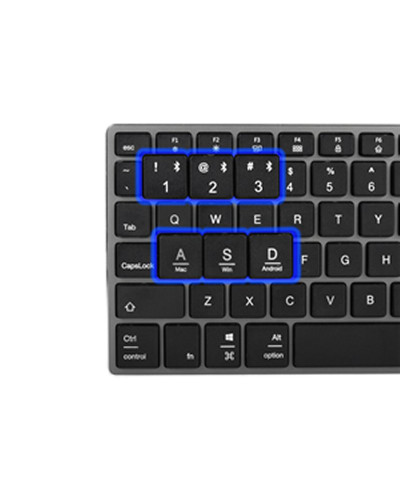 NGS  FORTUNE Teclado inala. multidispositivo  BT