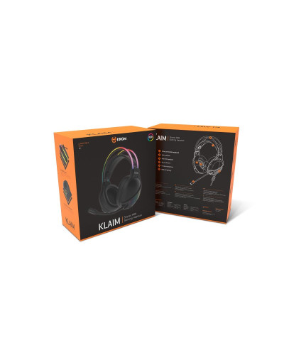 KROM Auricular Gaming KLAIM RGB LED
