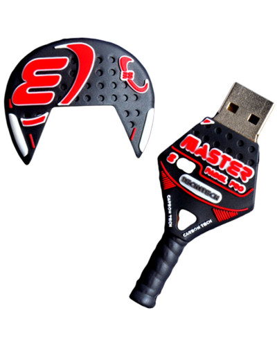 TECH ONE TECH Raqueta padel roja 32 Gb USB 2.0