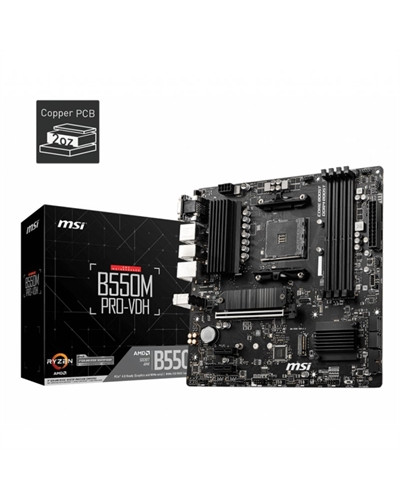MSI Placa Base B550M PRO-VDH mATX AM4