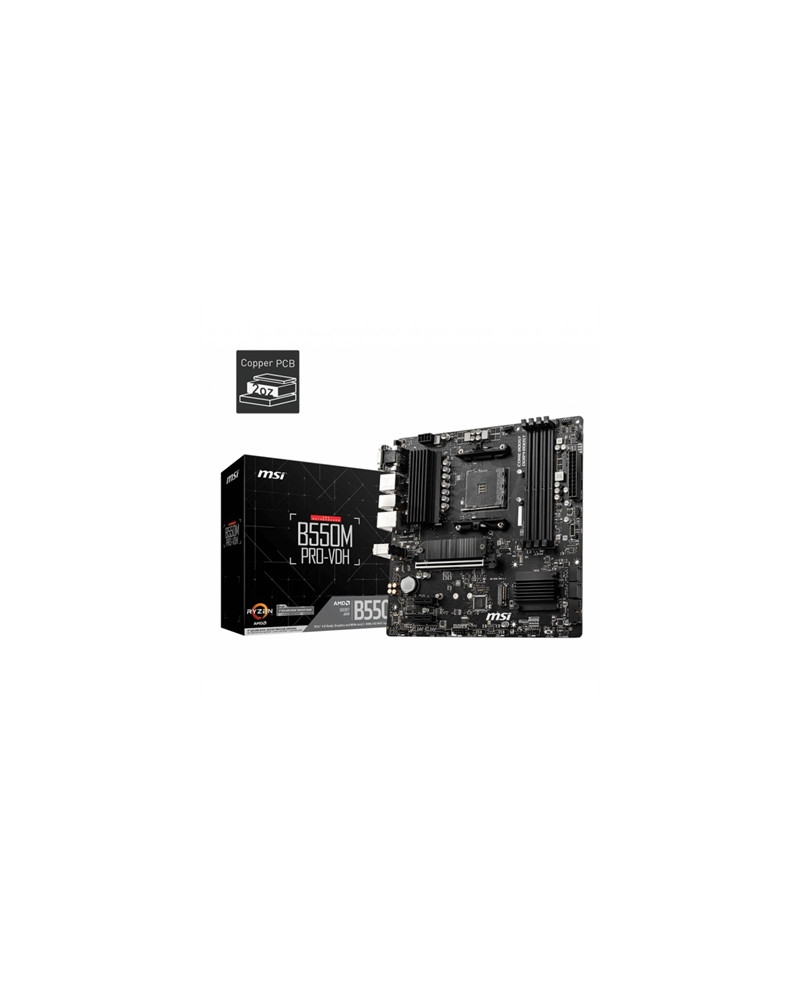 MSI Placa Base B550M PRO-VDH mATX AM4